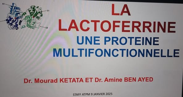 Formation ATPM Lactoferrine Sfax
