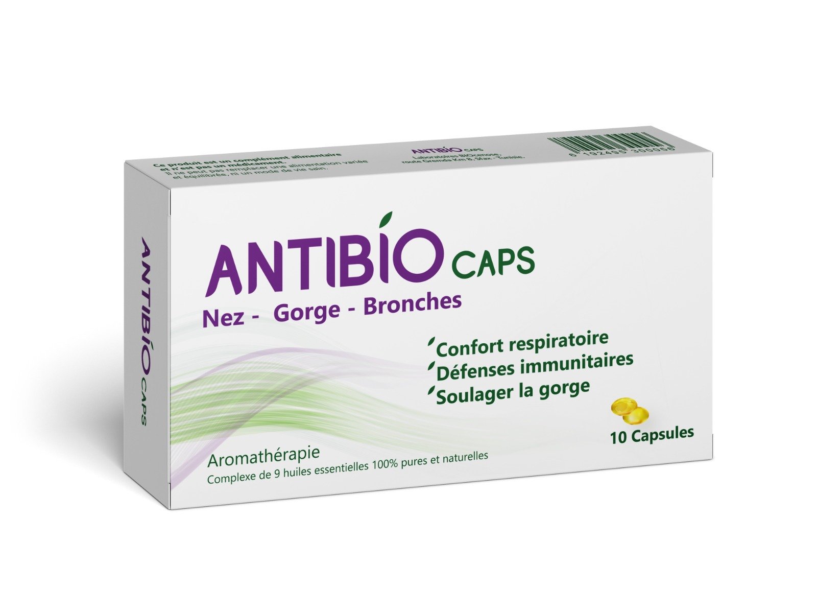 ANTIBIOCAPS - Capsules d'huiles essentielles